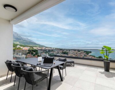 Sky – Sea view apartment with free parking